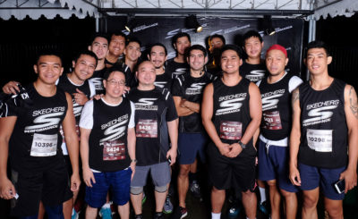 Gerald Anderson leads star-studded Skechers performance run