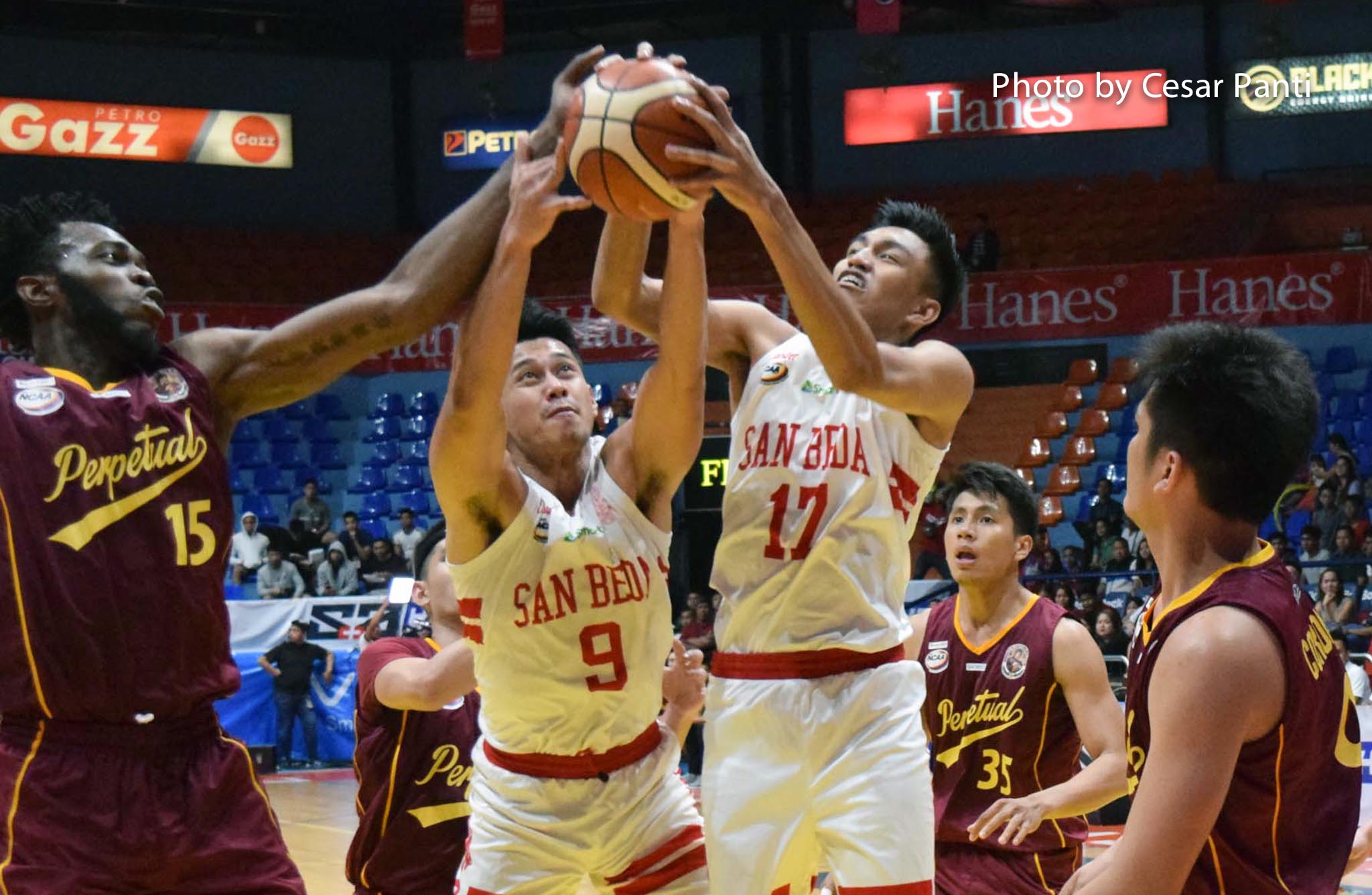 San Beda ends elimination with victory over Perpetual