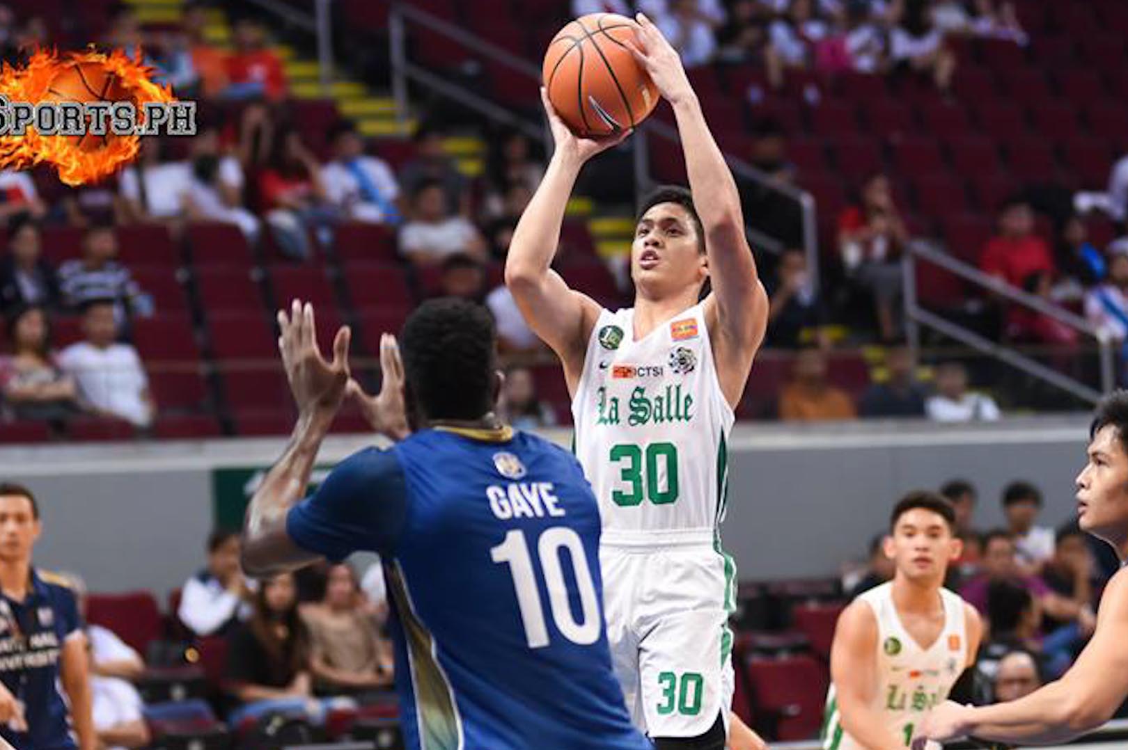La Salle thumps UE anew to get share of third spot
