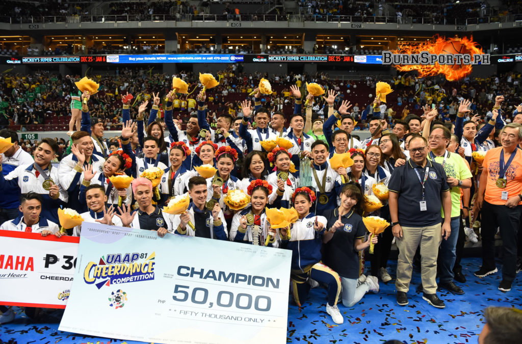 National U regains UAAP cheerdance title