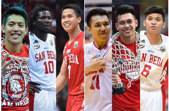 San Beda’s Starting Five of the 2000s