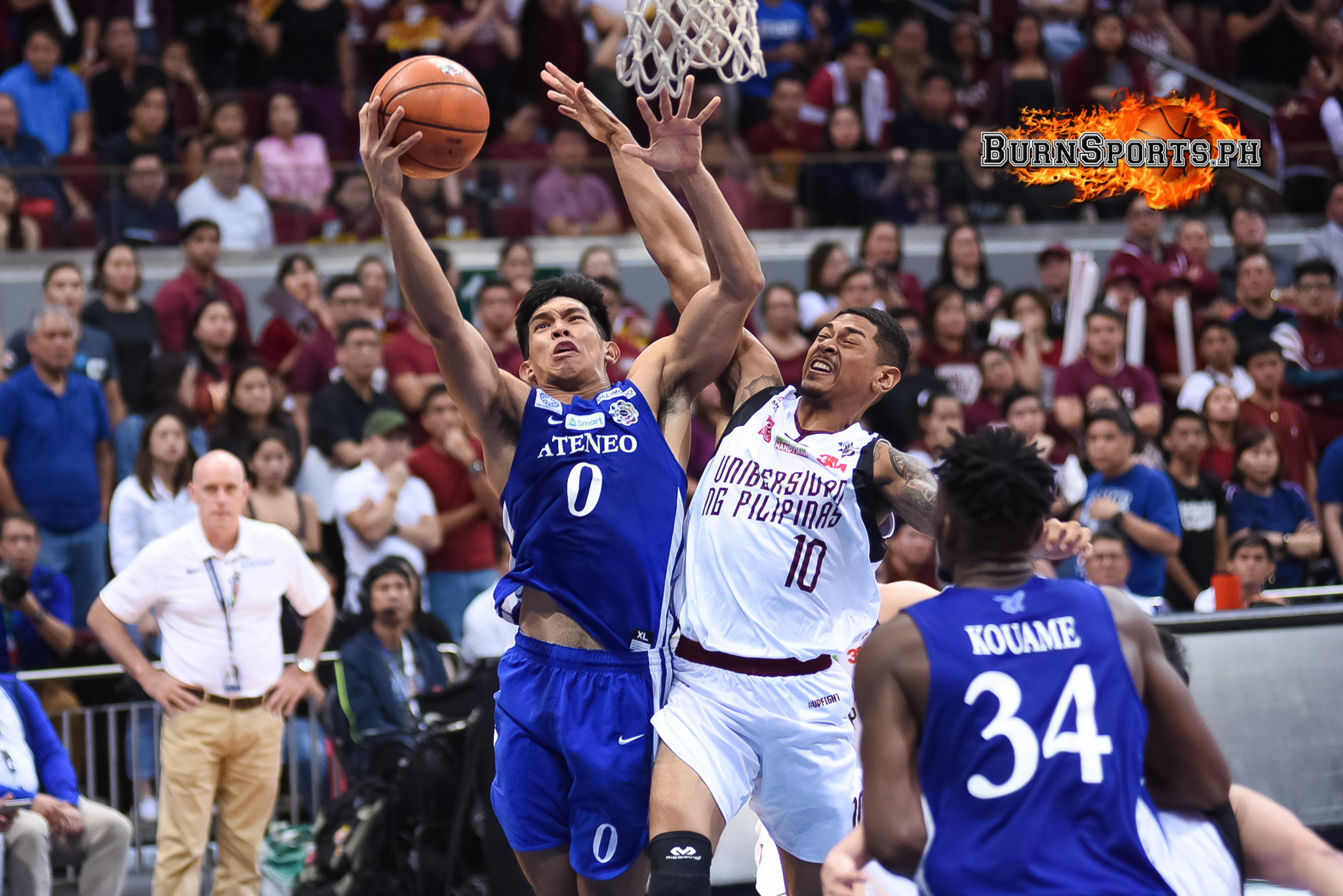 Ateneo survives gritty UP to win Game 1 of UAAP Finals