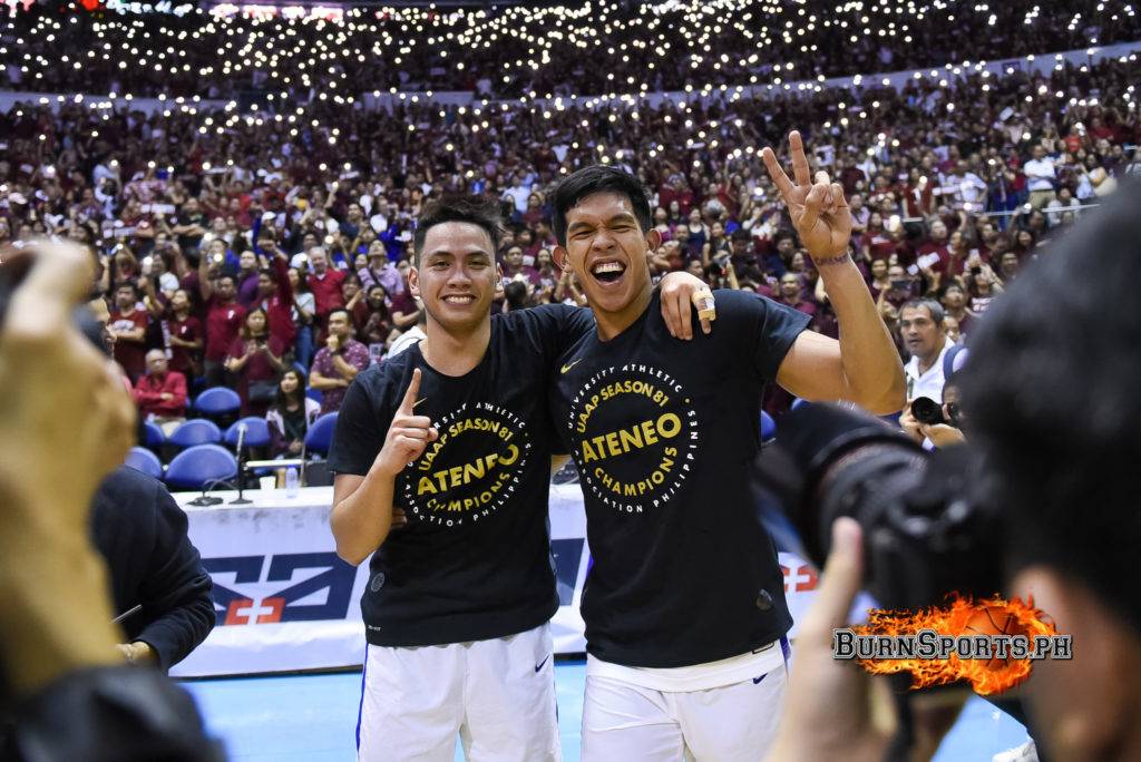 PHOTOS: Ateneo clinches back-to-back UAAP titles
