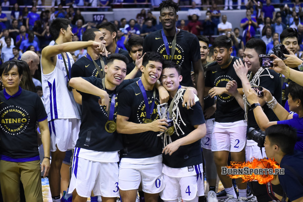 PHOTOS: Ateneo clinches back-to-back UAAP titles