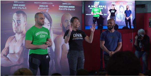 ONE MMA fighters hold open seminar and meet and greet in Tokyo
