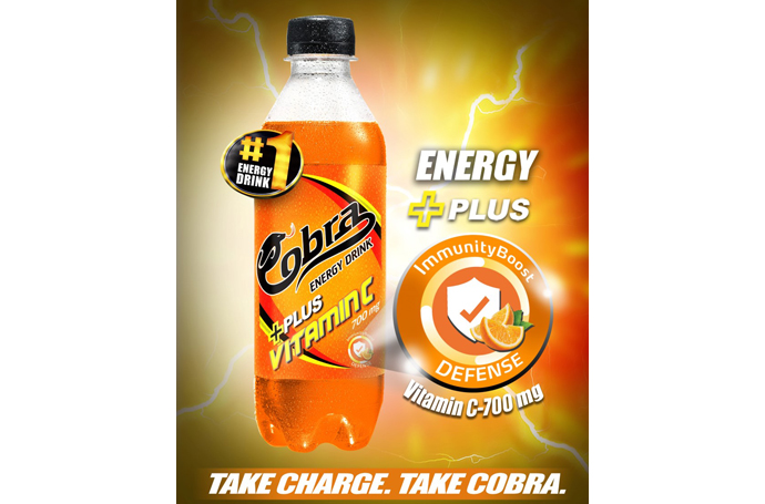 Cobra Energy drink launches Vitamin C variant