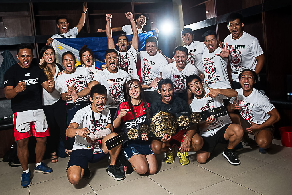 Filipino MMA fighters victorious in home turf at Brave 22
