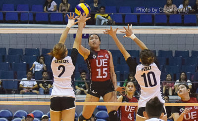 UE Lady Warriors notch third win with sweep of Adamson