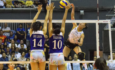 Sisi Rondina drops 23 points as UST sweeps Ateneo in Game 1