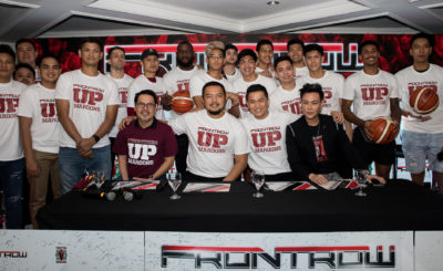 UP Fighting Maroons sign partnership with Frontrow