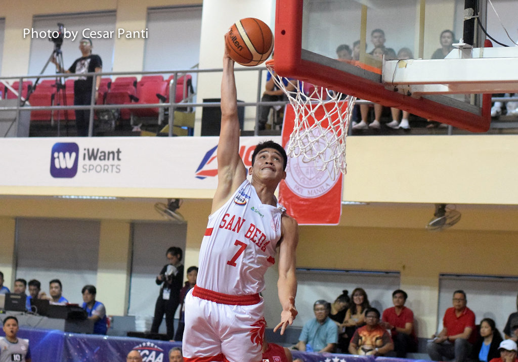 James Canlas shows way as San Beda routs EAC