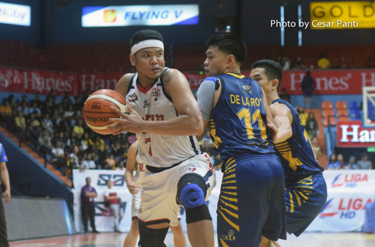 Letran claims back-to-back wins, outlasts JRU | BurnSports.Ph