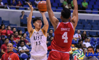 Zachary Huang scores career-high 22 as UST clobbers UE