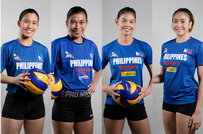 Meet the Philippine National Volleyball team for the 2019 SEA Games
