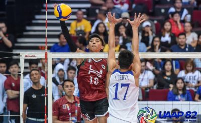 Gamban shines as UP surprises Ateneo in men’s volleyball