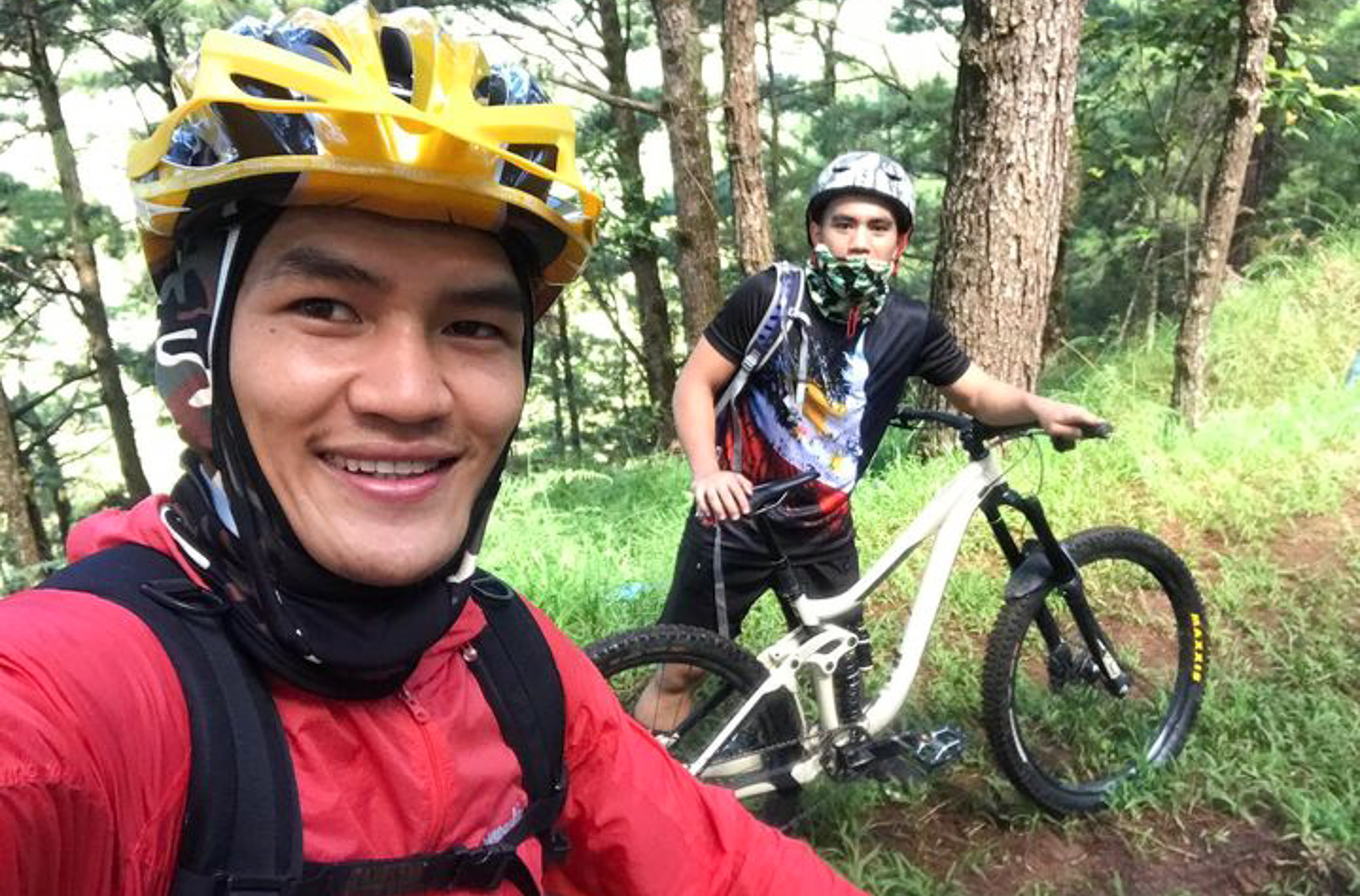 Joshua Pacio, Team Lakay turn to mountain biking to stay fit