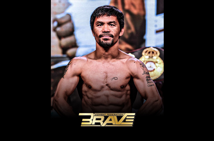 BRAVE CF pays tribute to Manny Pacquiao