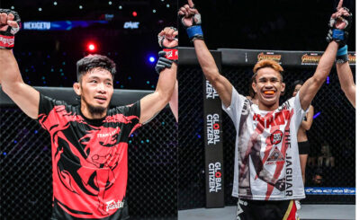 Filipino fighters Adiwang, Miado set to collide at ONE X
