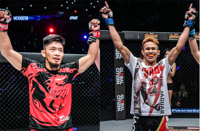 Filipino fighters Adiwang, Miado set to collide at ONE X