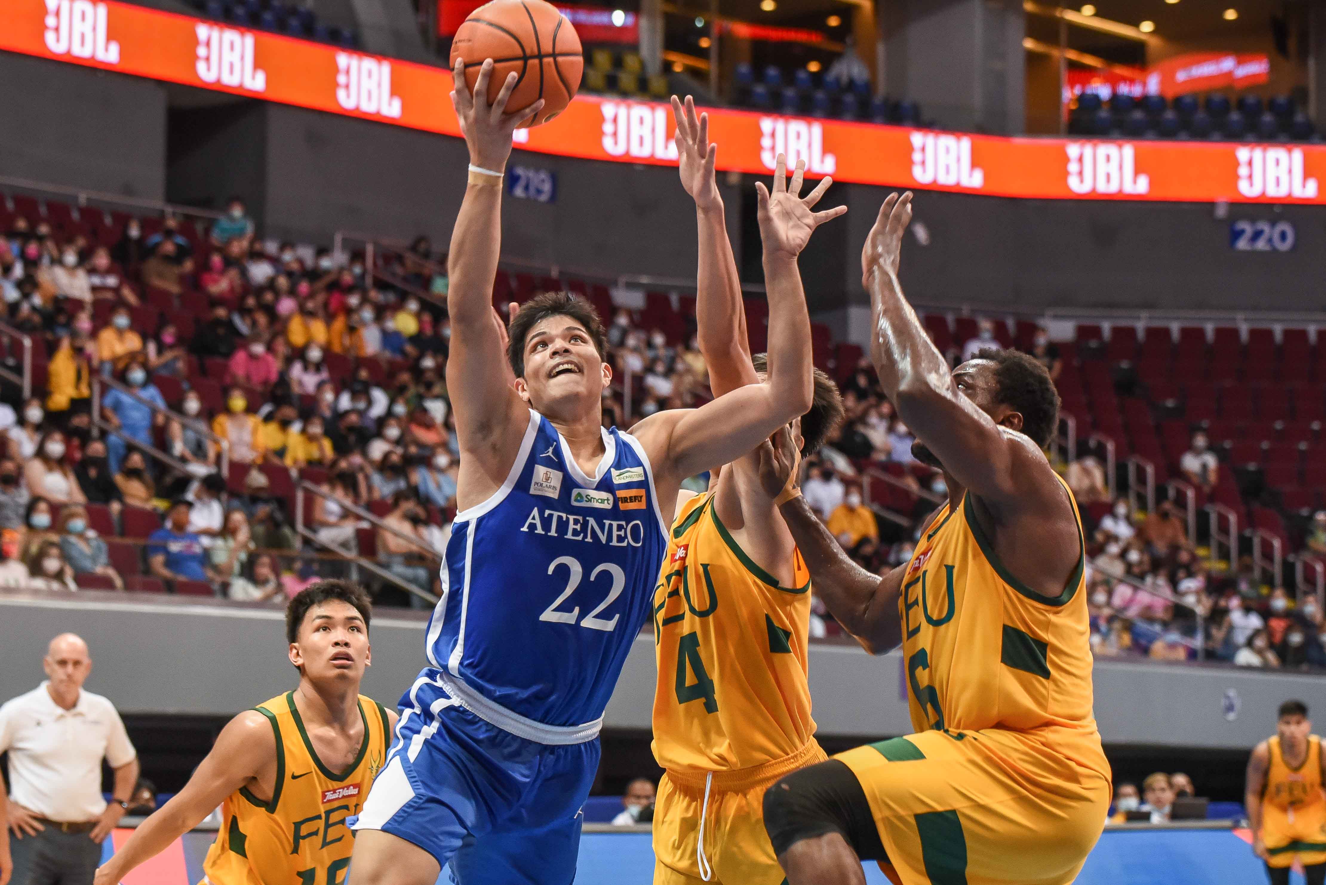 Ateneo downs FEU, moves one win away from sweep