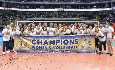 NU completes 16-0 sweep, clinches UAAP championship