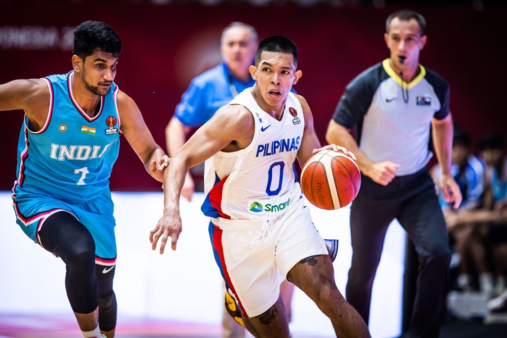 Gilas Pilipinas manhandles India for 1st win in FIBA Asia Cup