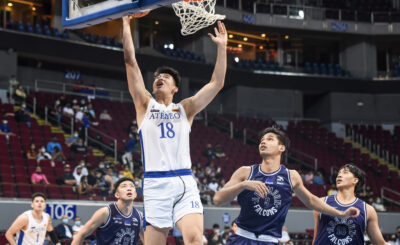 Ateneo staves off Adamson, FEU clinches first win