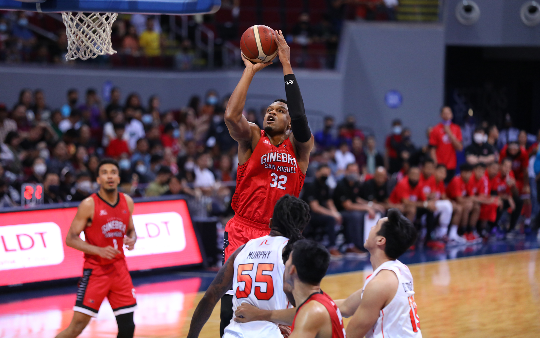 Ginebra holds off NorthPort for third straight win