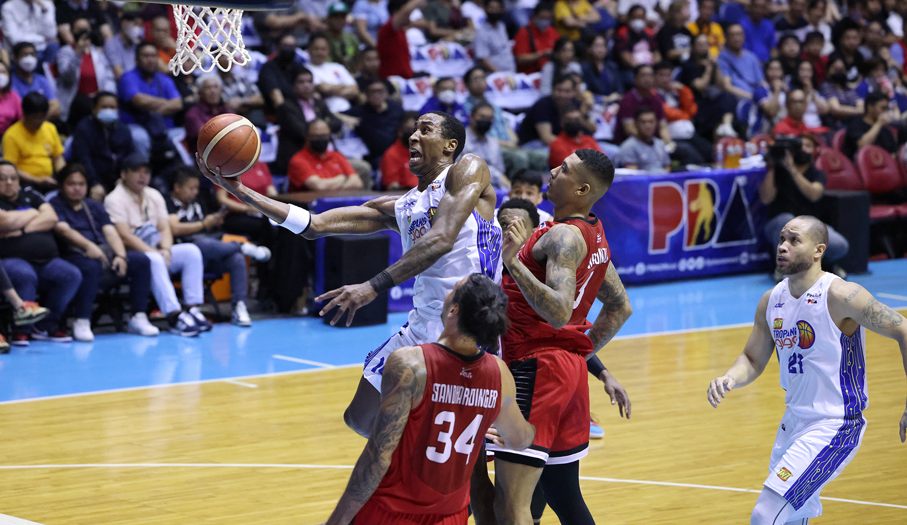 TNT downs Ginebra, moves a win away from PBA title