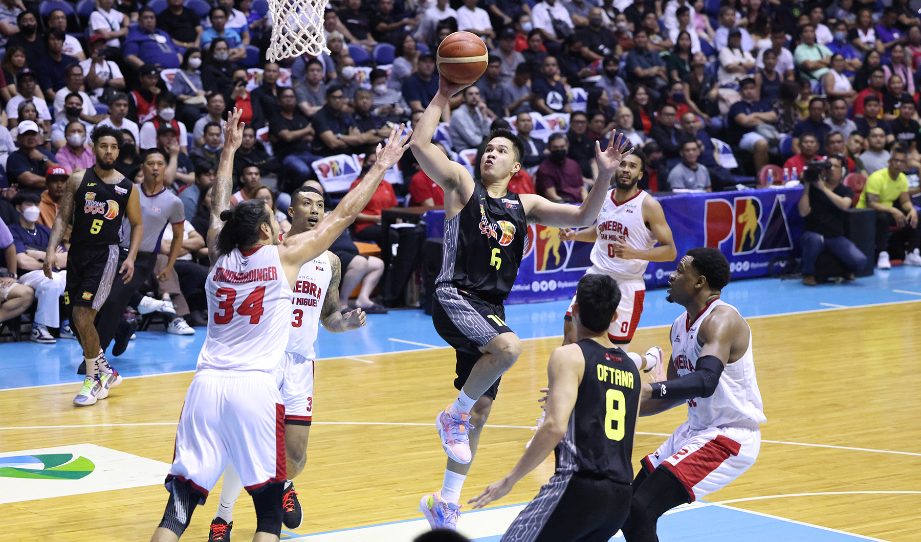 Pogoy, TNT hold off Ginebra to even PBA Governors' Cup finals