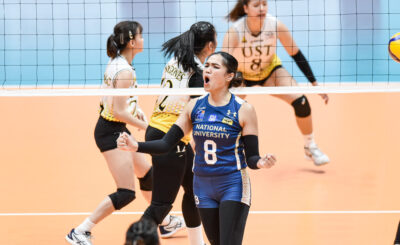 NU gets back at UST, takes solo second spot
