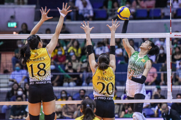 Canino, La Salle enter UAAP Finals, beat UST in four sets