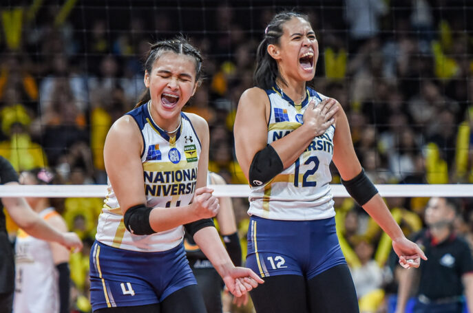 NU sweeps UST, reclaims UAAP women's volleyball crown