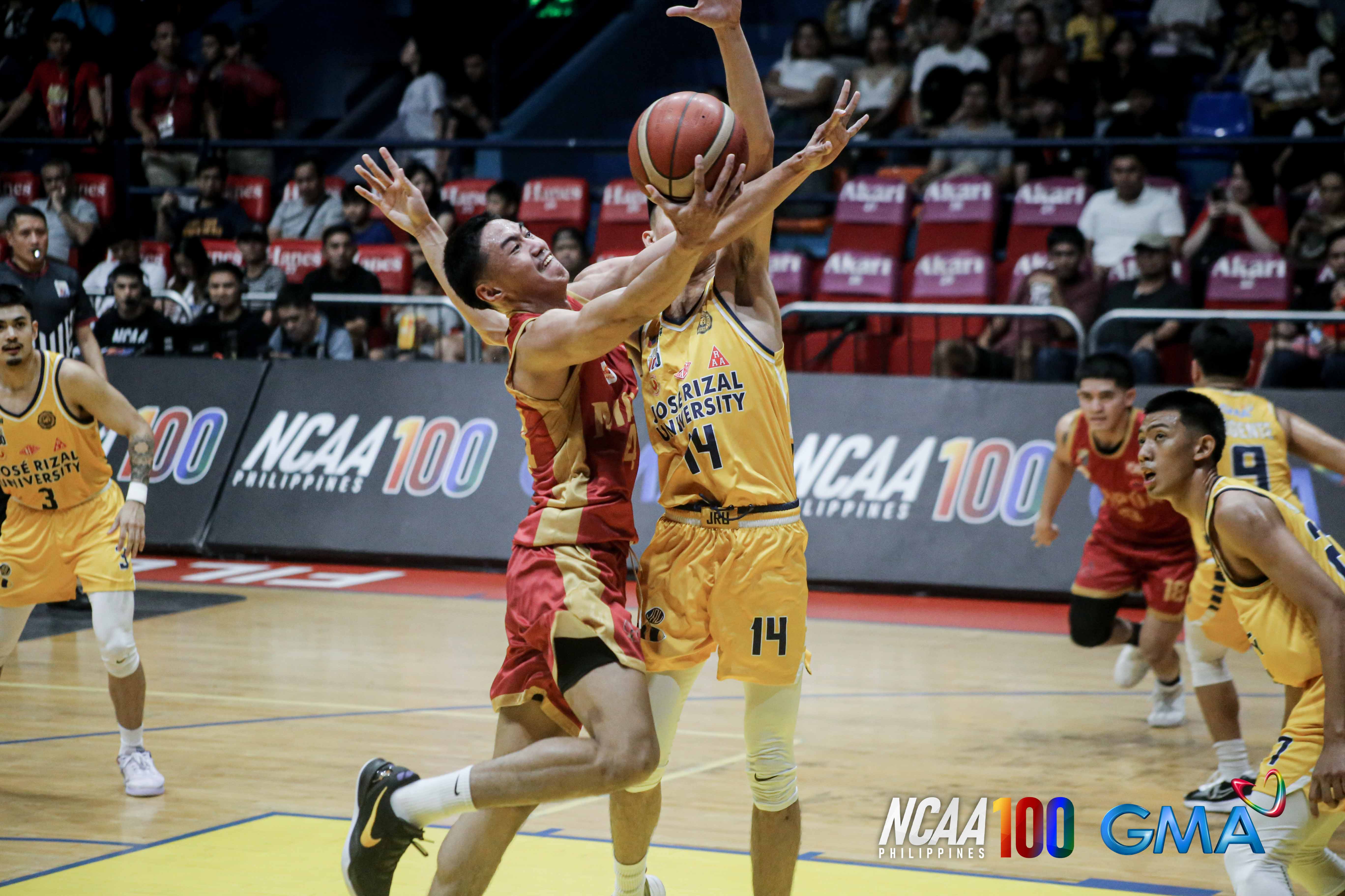 Mapua outplays JRU for a share of second