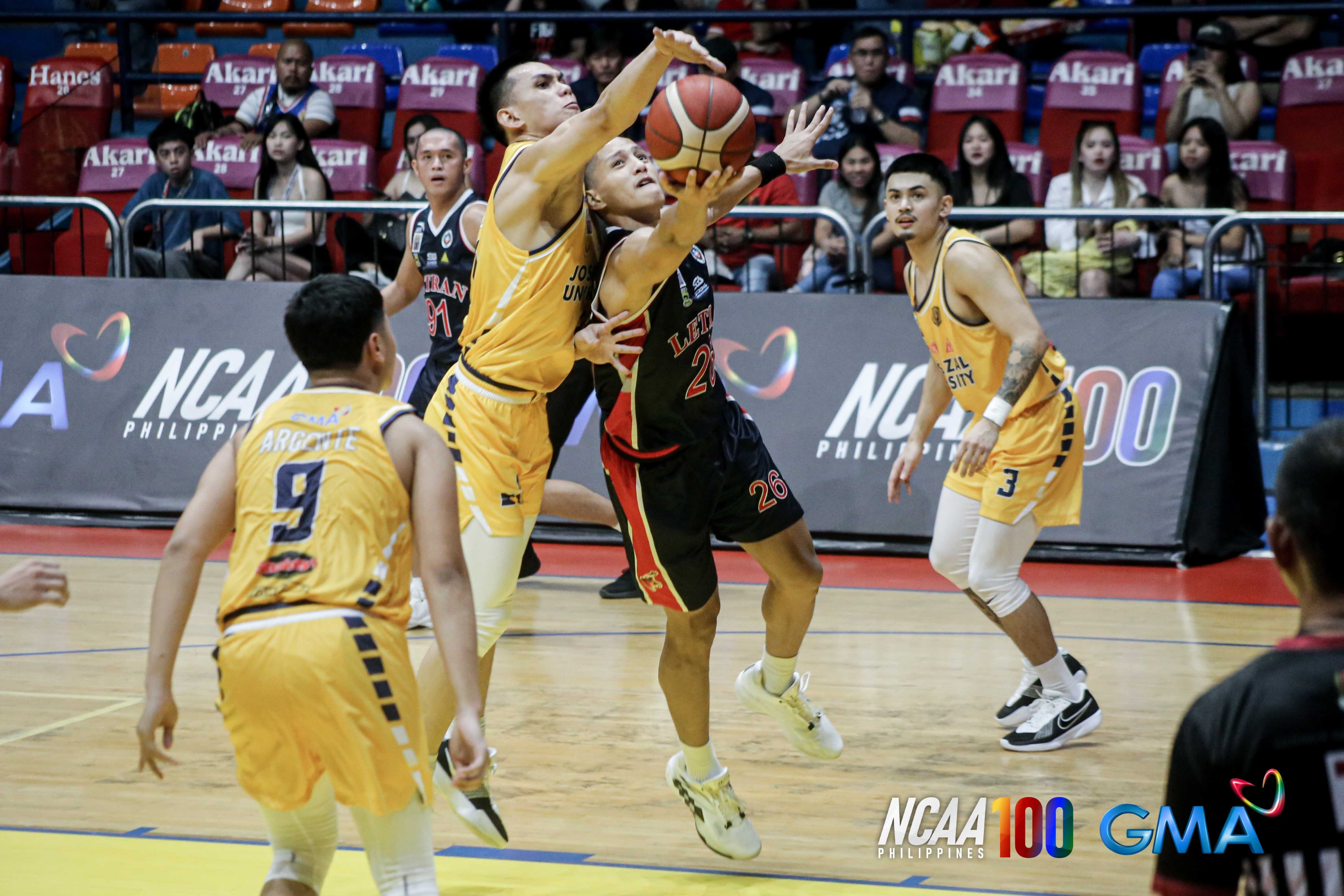 Letran notches first win under new head coach, edges JRU