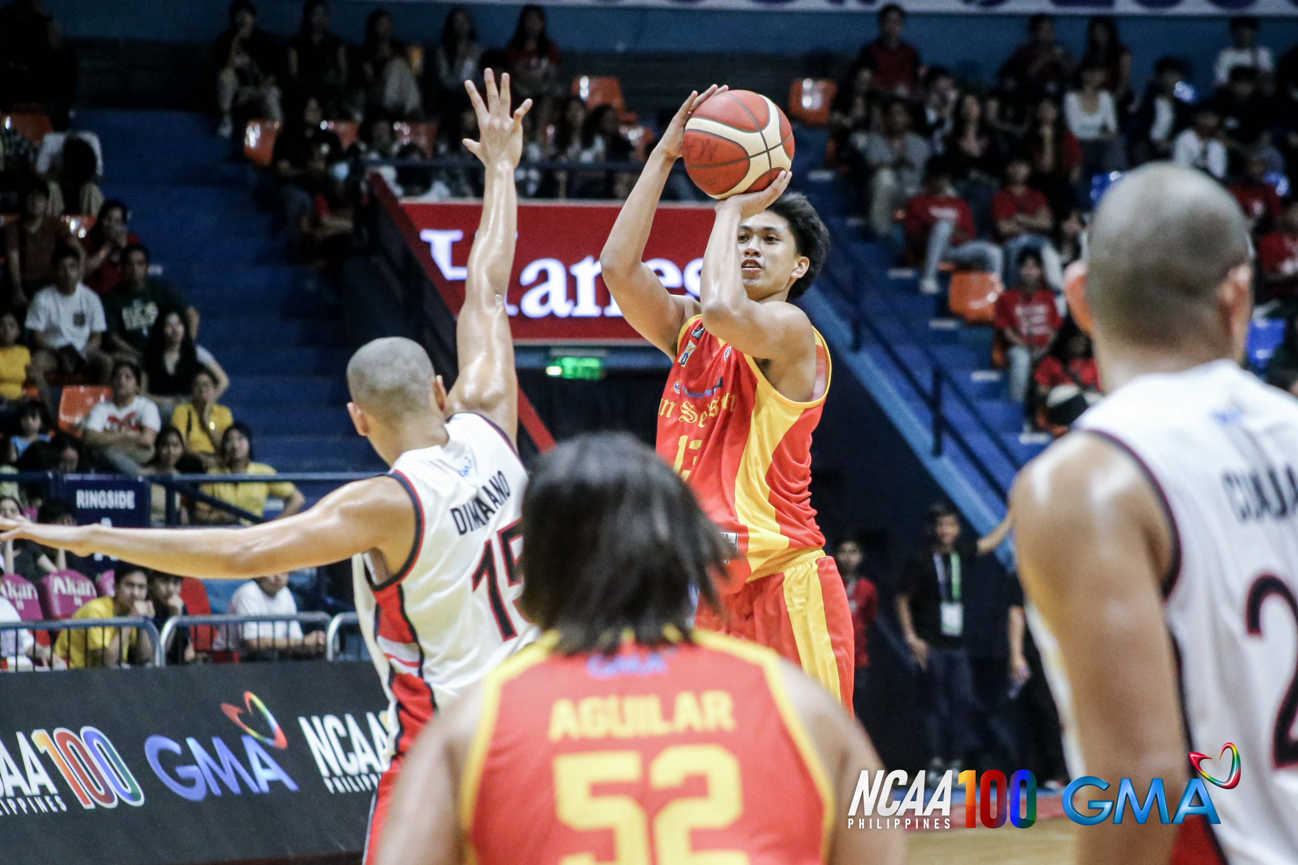 San Sebastian rallies from 14-points down to beat Letran