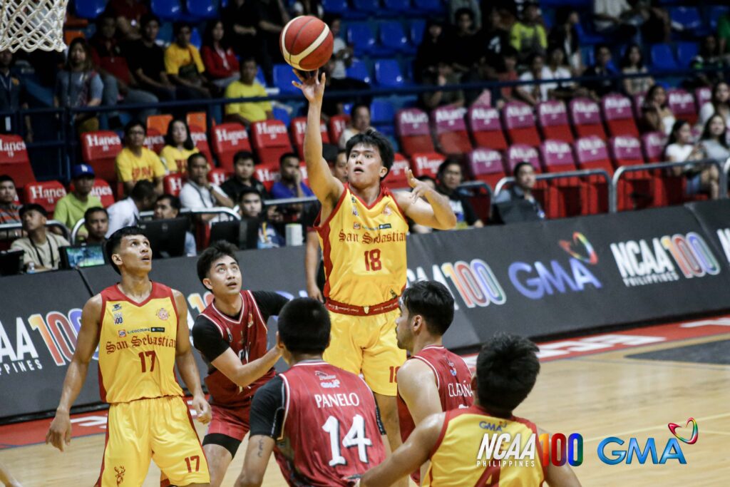 San Sebastian edges Lyceum in thriller to gain share of lead