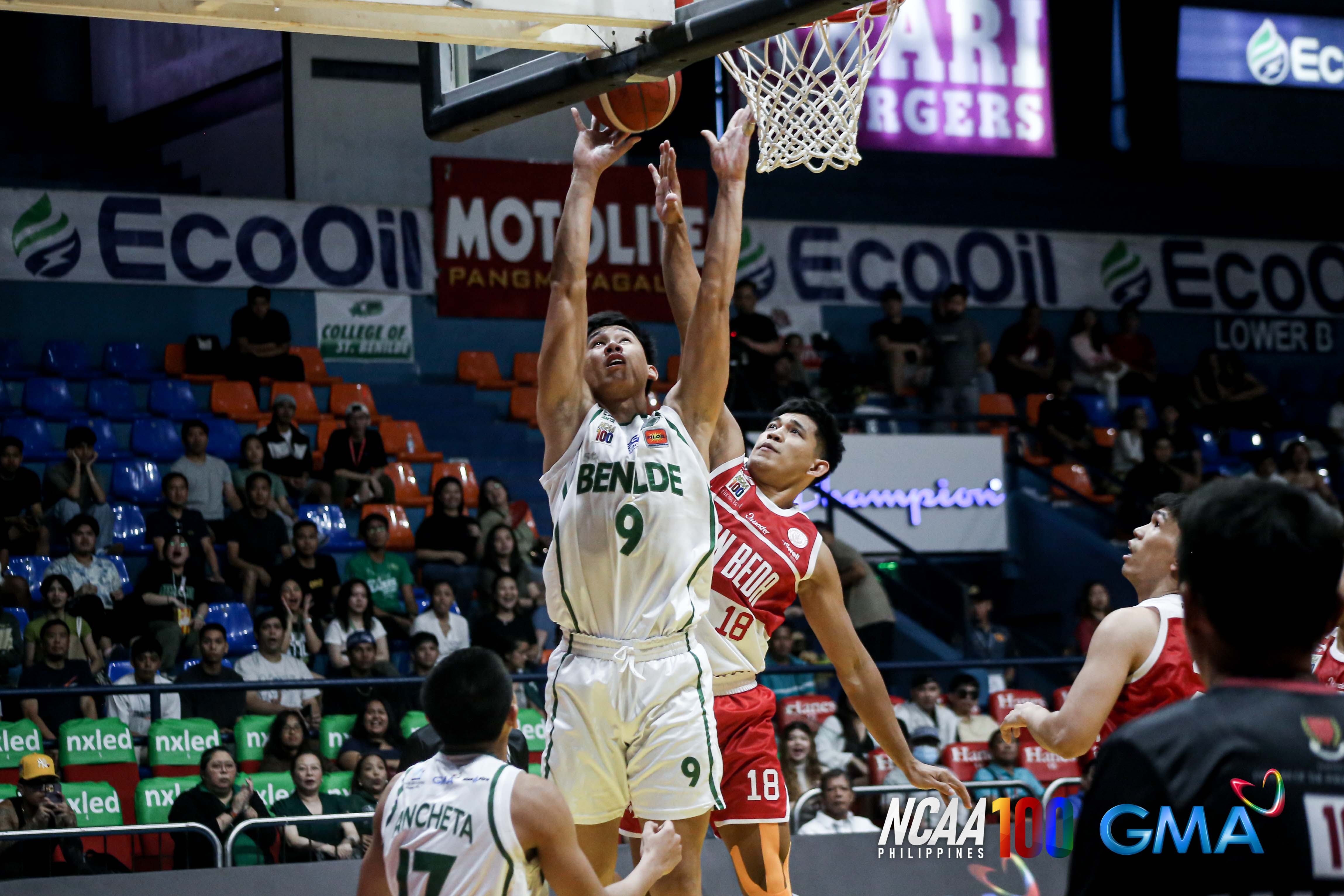 Benilde escapes San Beda in OT for solo lead