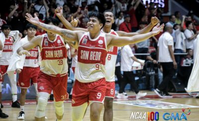 Sajonia, San Beda scrape past rival Letran