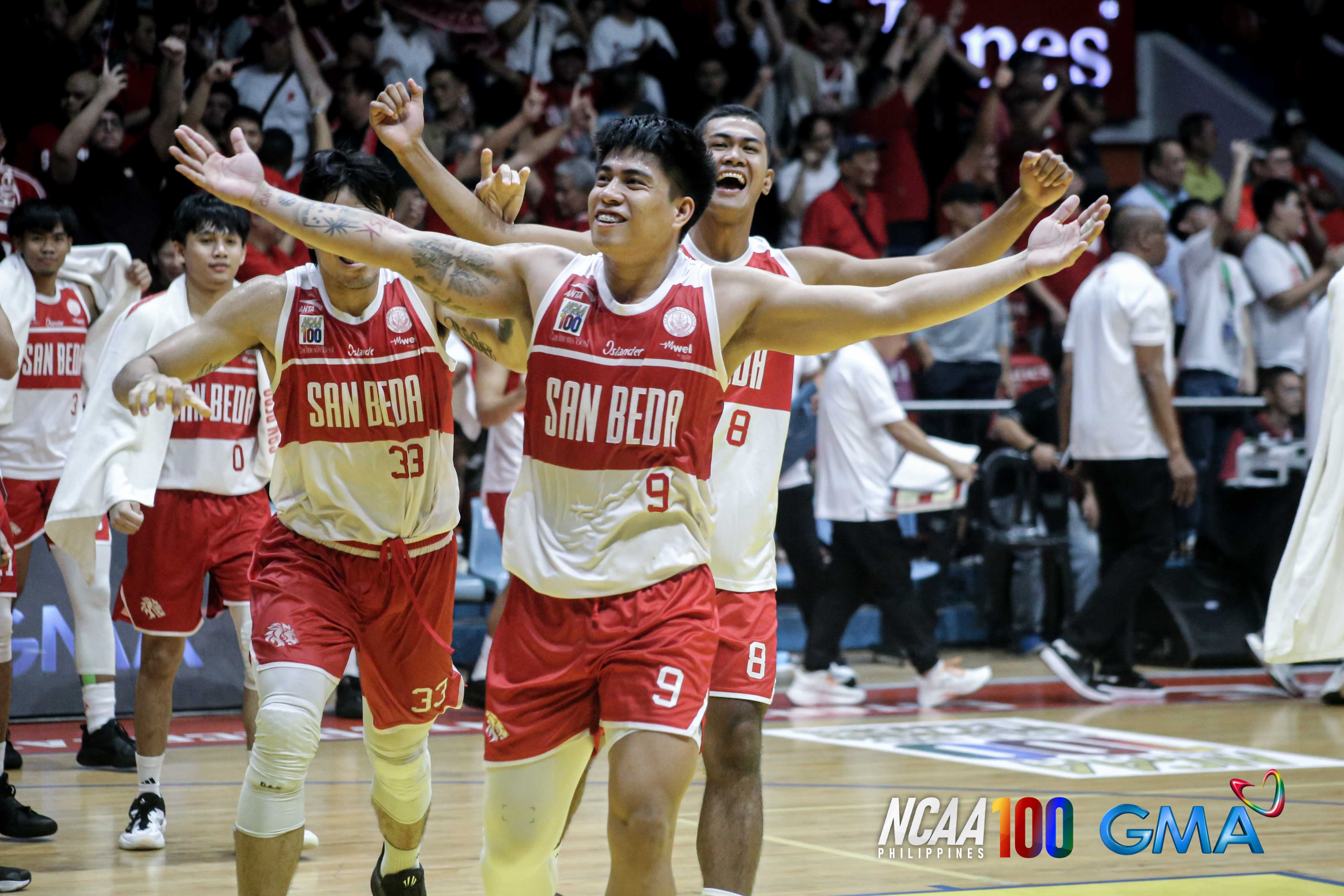 Sajonia, San Beda scrape past rival Letran