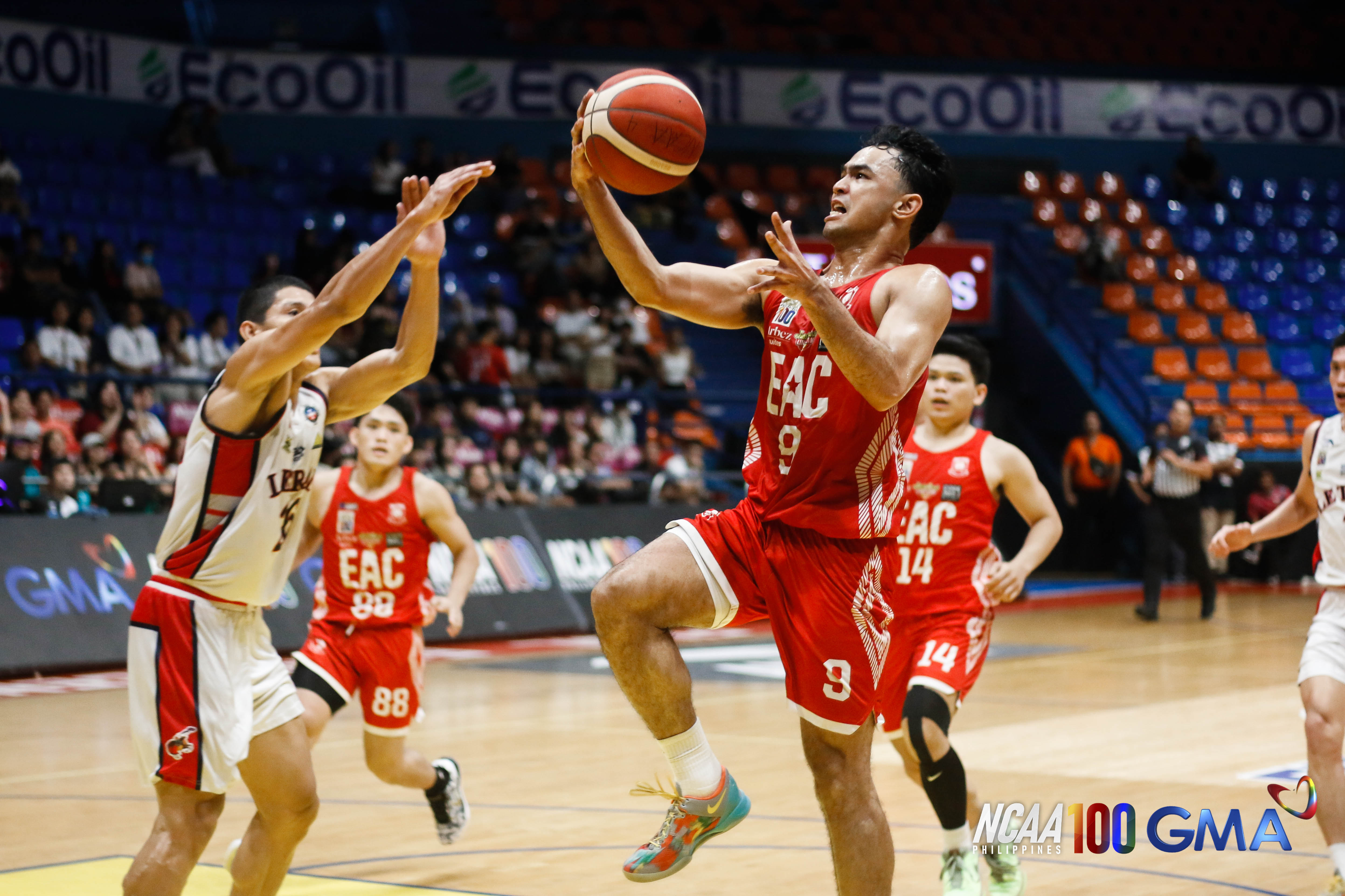 EAC exacts revenge on Letran, keeps semis hopes alive