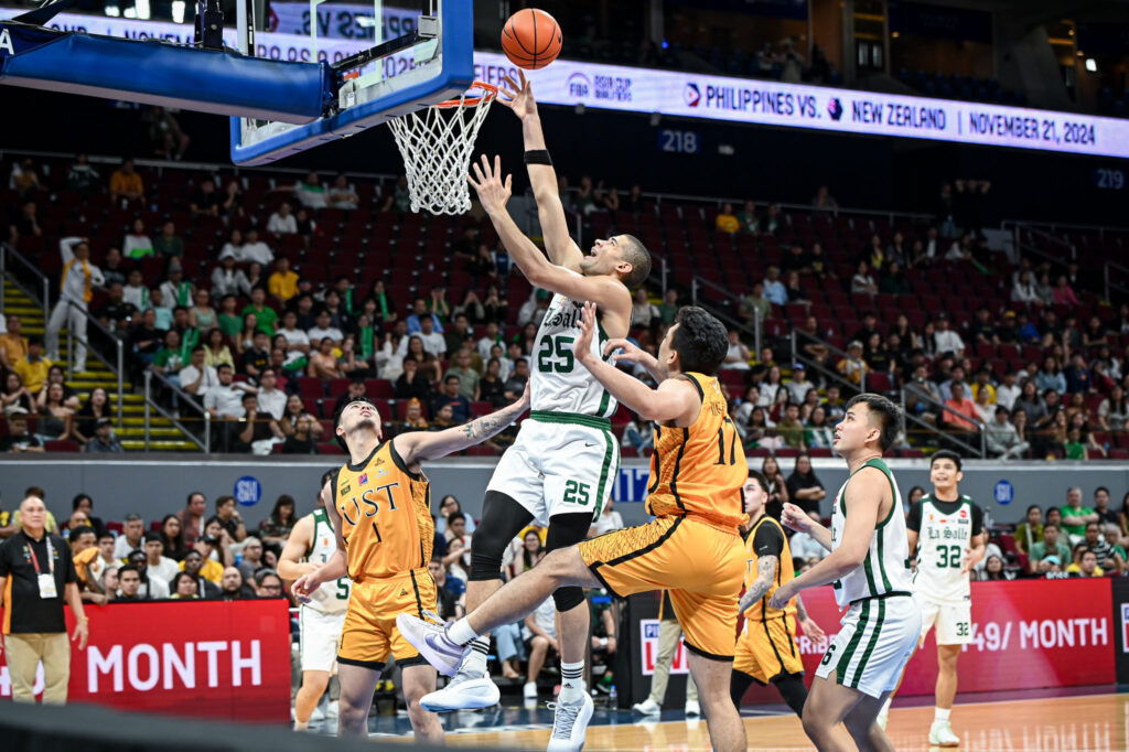 La Salle outlasts UST in OT, extends streak to five