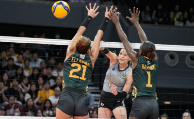 NU escapes FEU scare in five-set showdown for 3-0 start