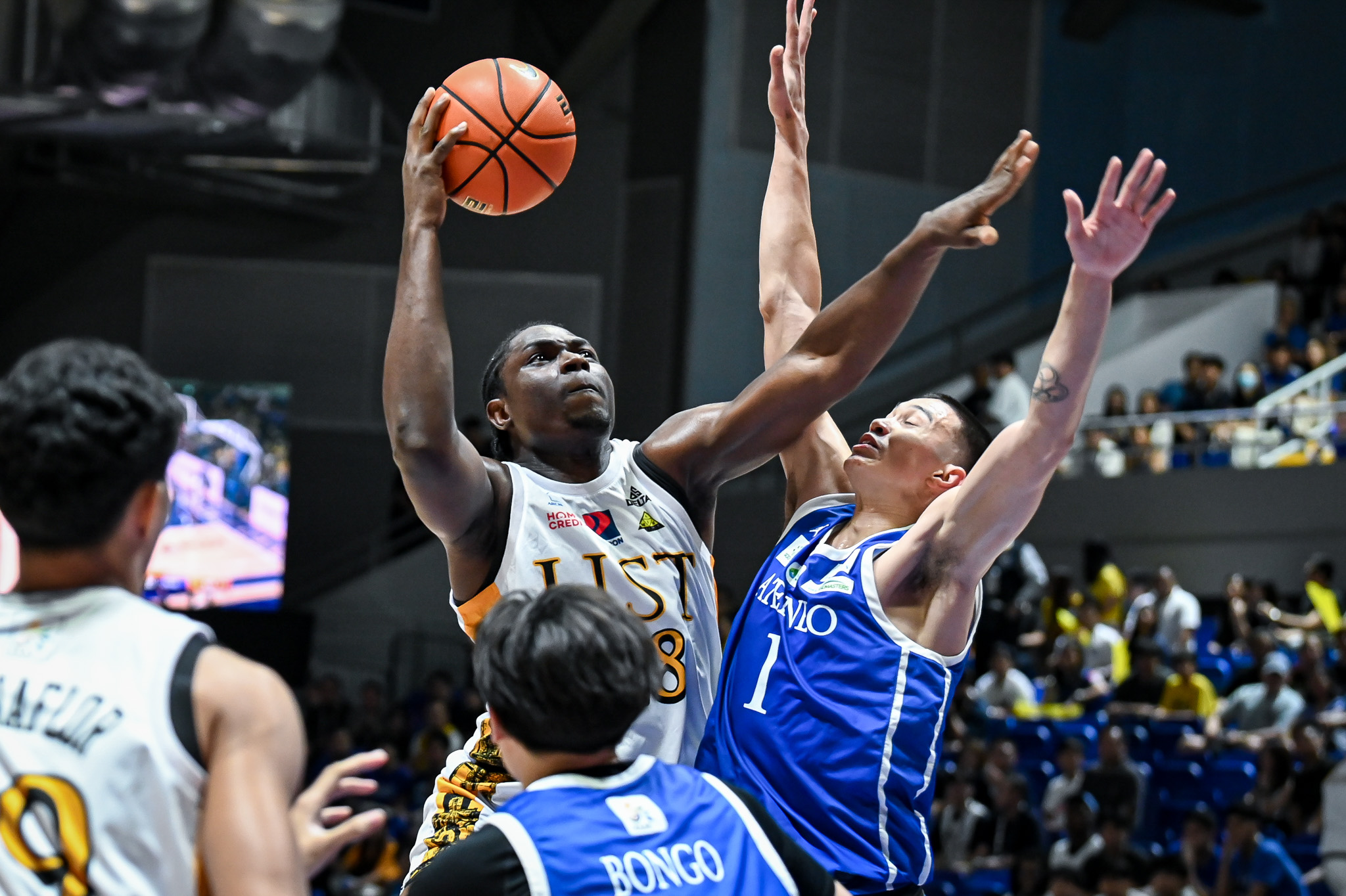 Tigers outlast Blue Eagles in triple overtime