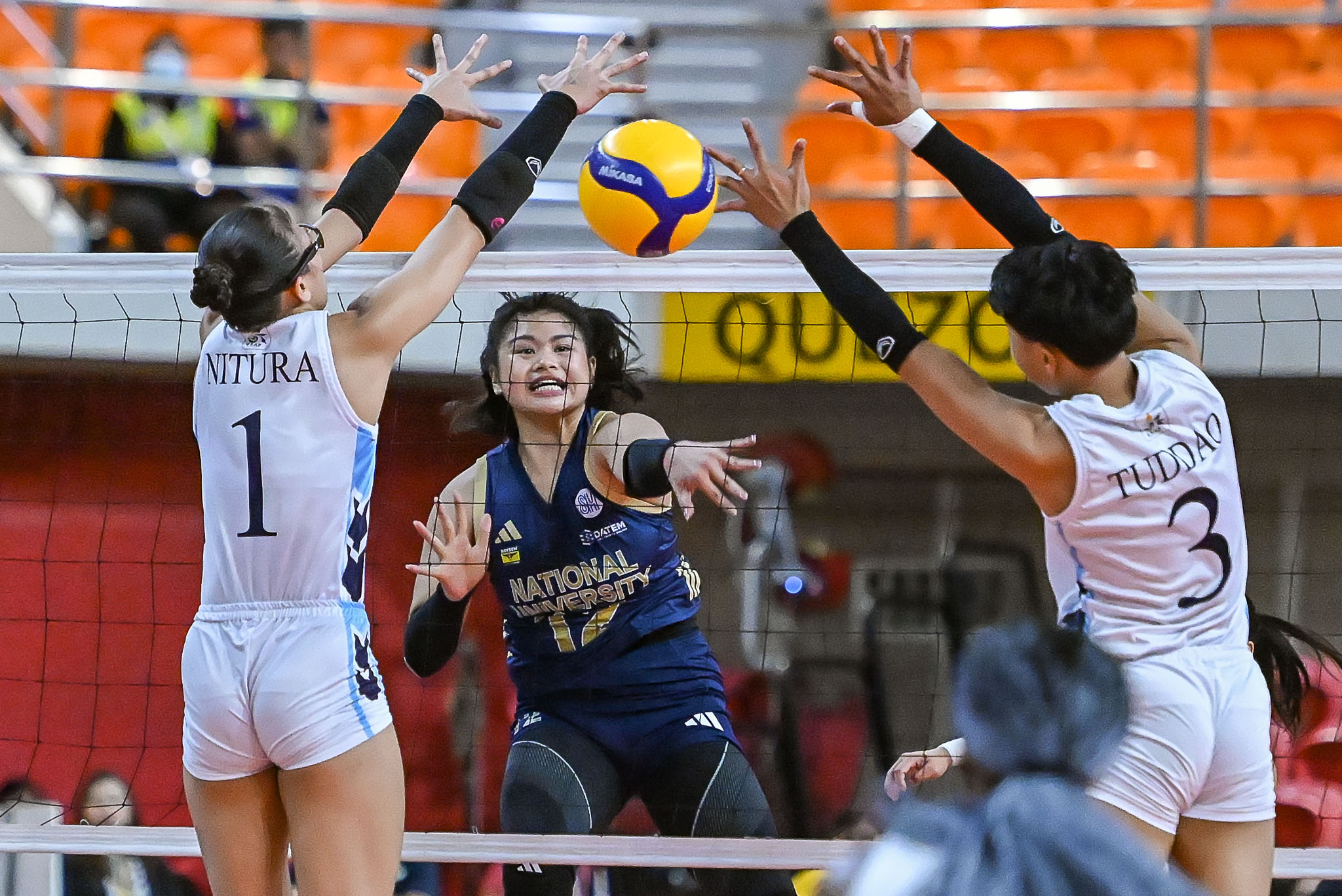 NU clinches second win, sweeps Adamson