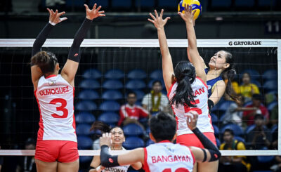 NU gets back to winning column, sweeps UE