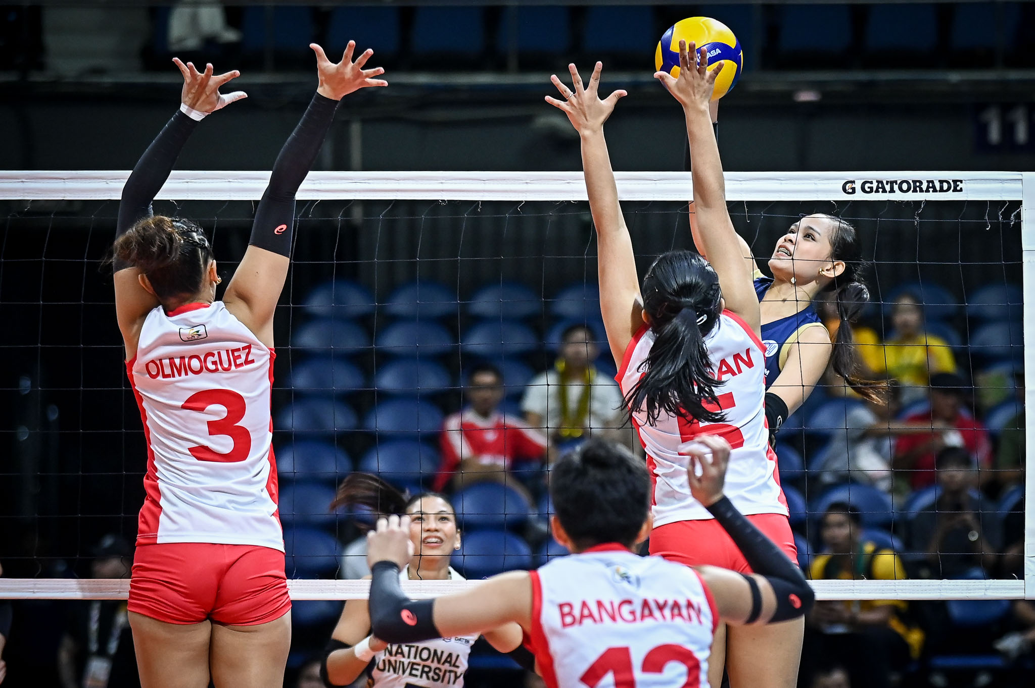 NU gets back to winning column, sweeps UE