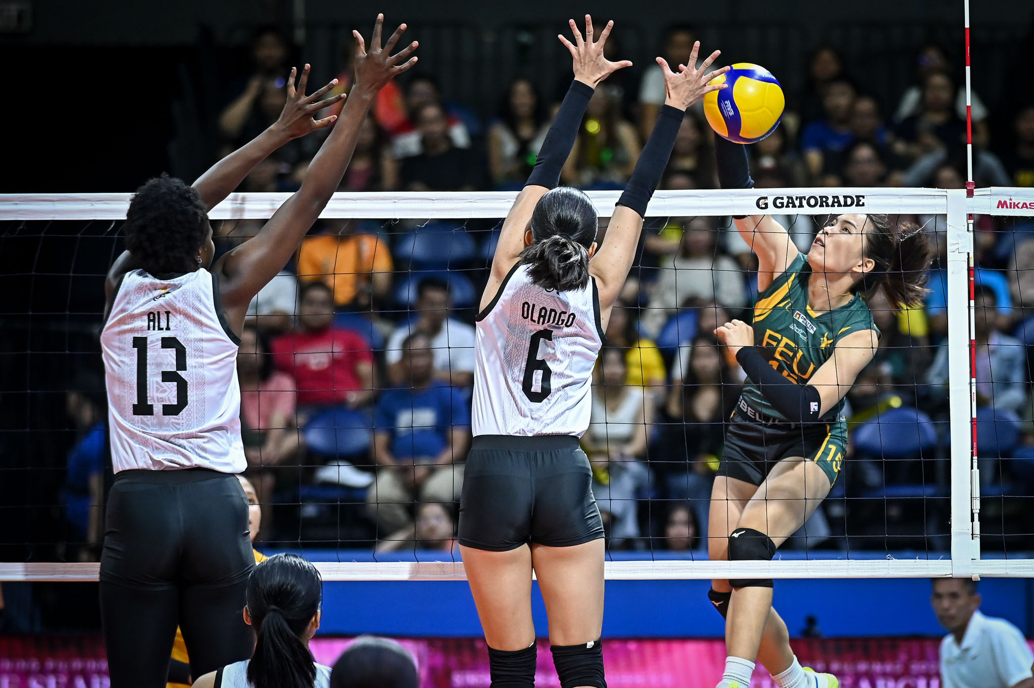 FEU dominates UP, rises to solo third